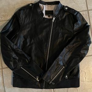 Vegan Leather Banana Republic jacket